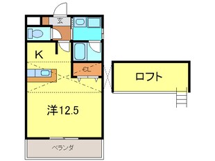 キューブ安城の物件間取画像